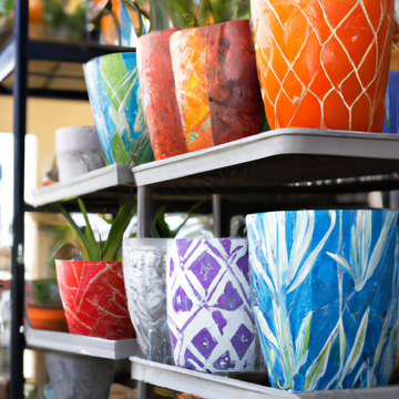 designer pots