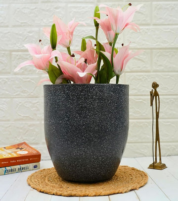 Plastic Pot- Mosaic Terrazo