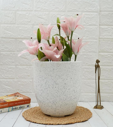 Plastic Pot- Mosaic Terrazo