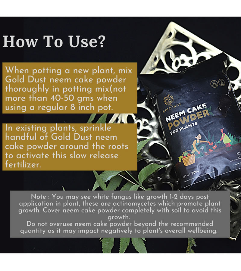 Neem Cake Powder for Plants