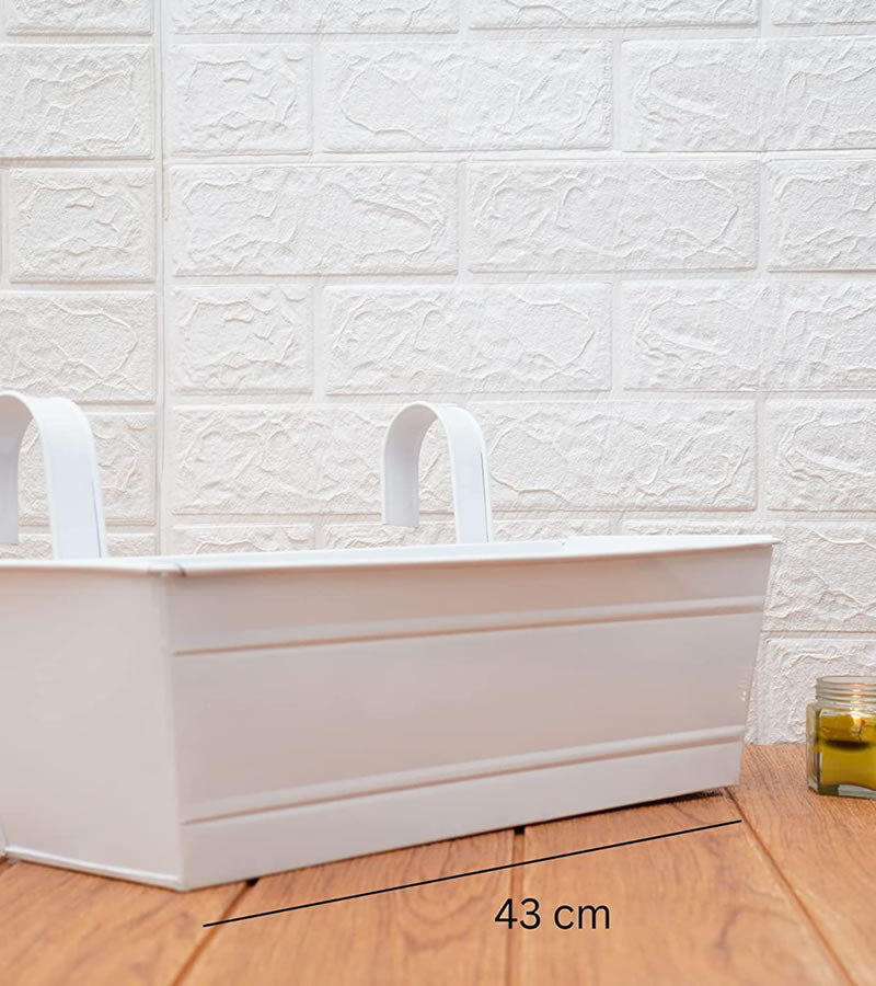 Metal Railing Planter  2