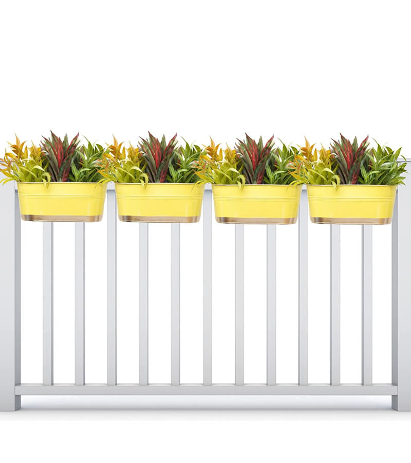 Metal Railing Planter 5