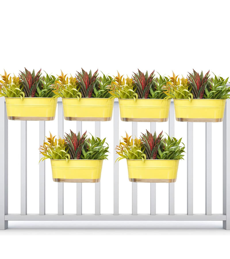 Metal Railing Planter 6
