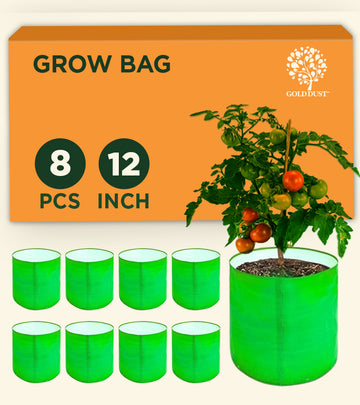 Grow Bags 12x12 Inch (Pack of 8)