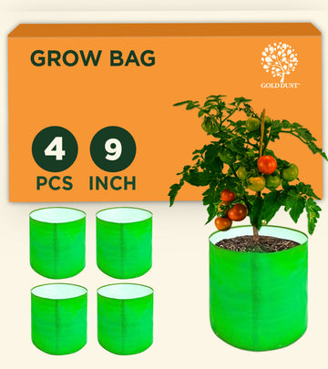 Grow Bags 9x9 Inch (Pack of 4)
