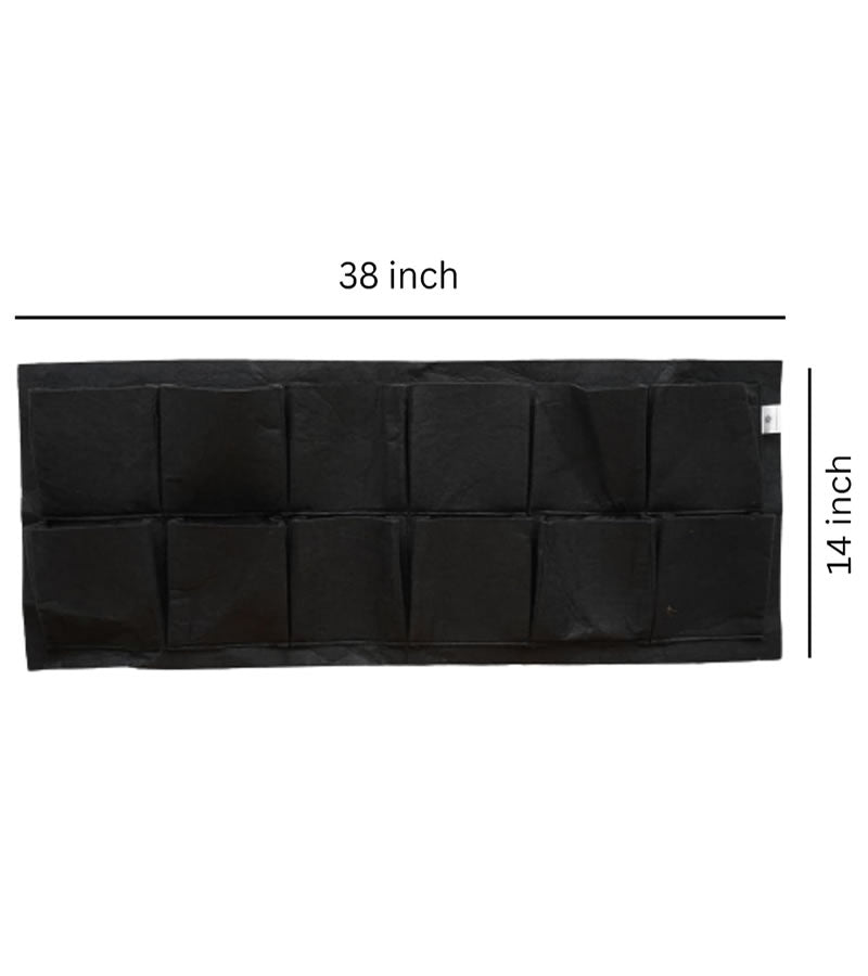 Geo Fabric Vertical Garden Pockets  - 38 x 14 Inch