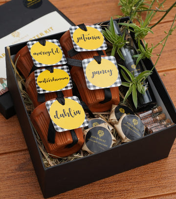 Grow Your Own Flowers Kit - Premium Box
