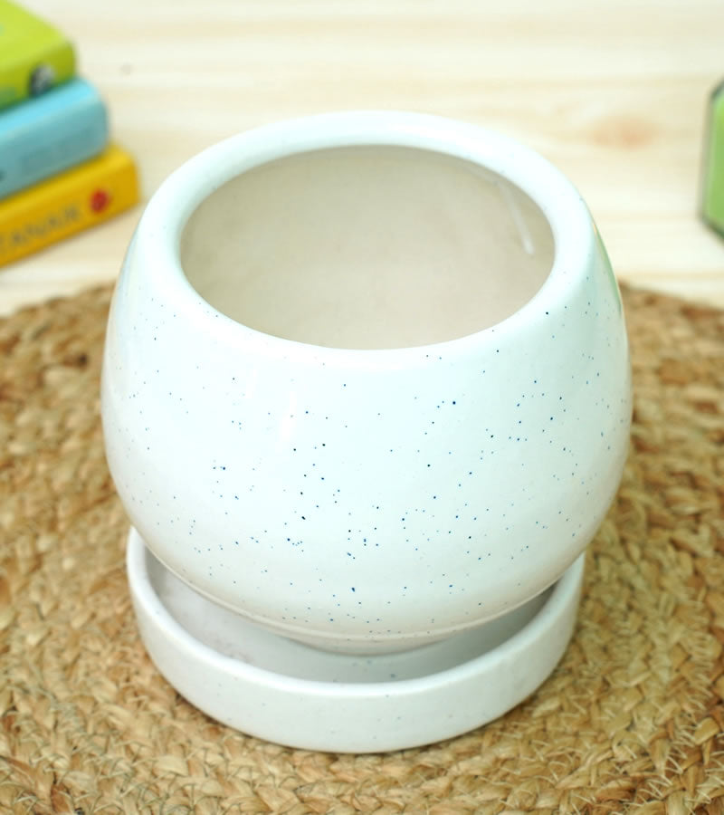 Round Ceramic Pots for Plants